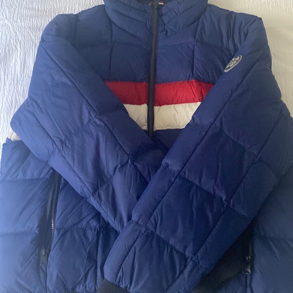 Red White and Blue bomber Tommy Hilfiger jacket